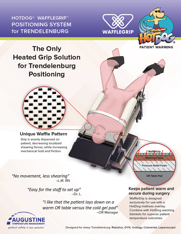 HotDog WaffleGrip Trendelenburg Positioner Brochure