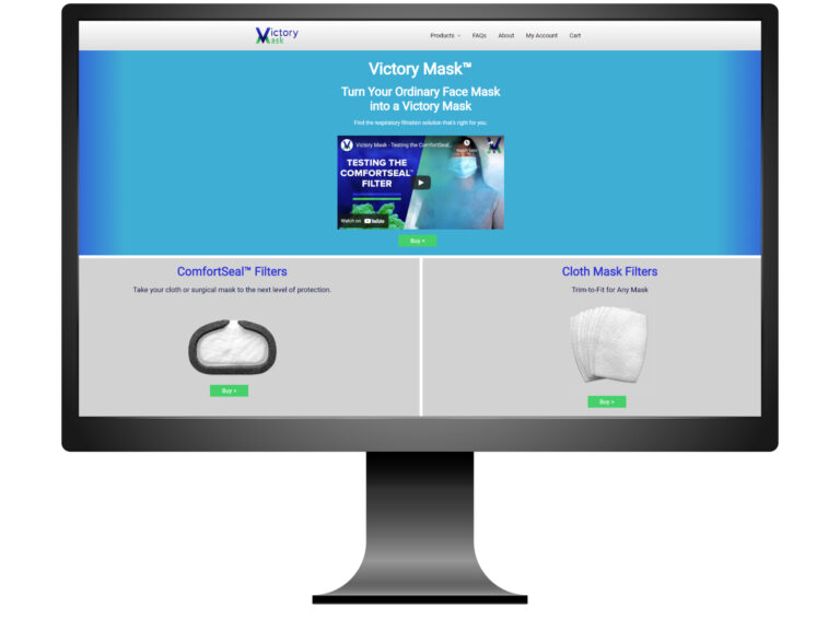 Victory Mask Website